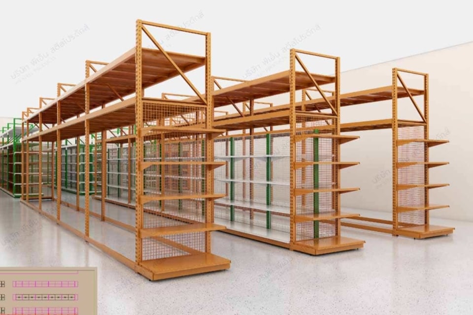 Rung-sub-product-shelf-design » ชั้นวางสินค้า PN